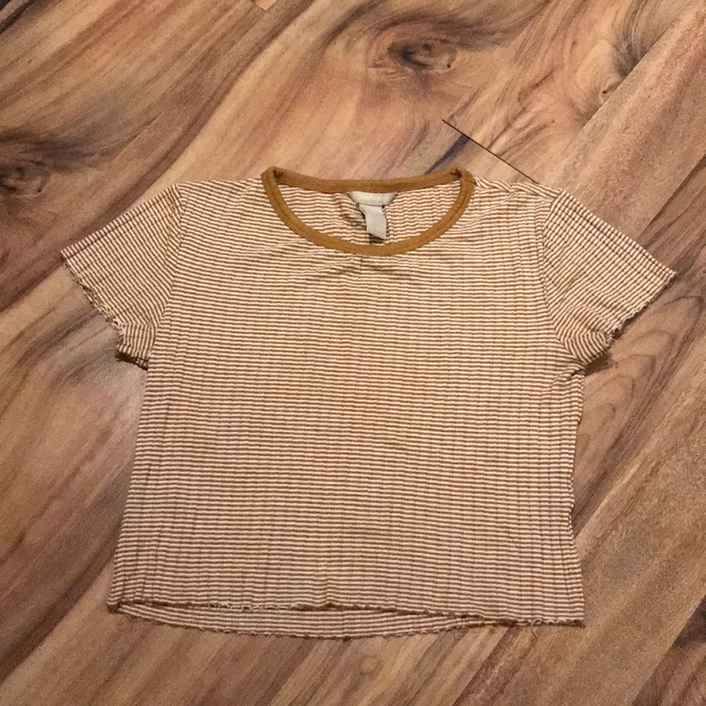 Forever 21 Stripped Crop Top